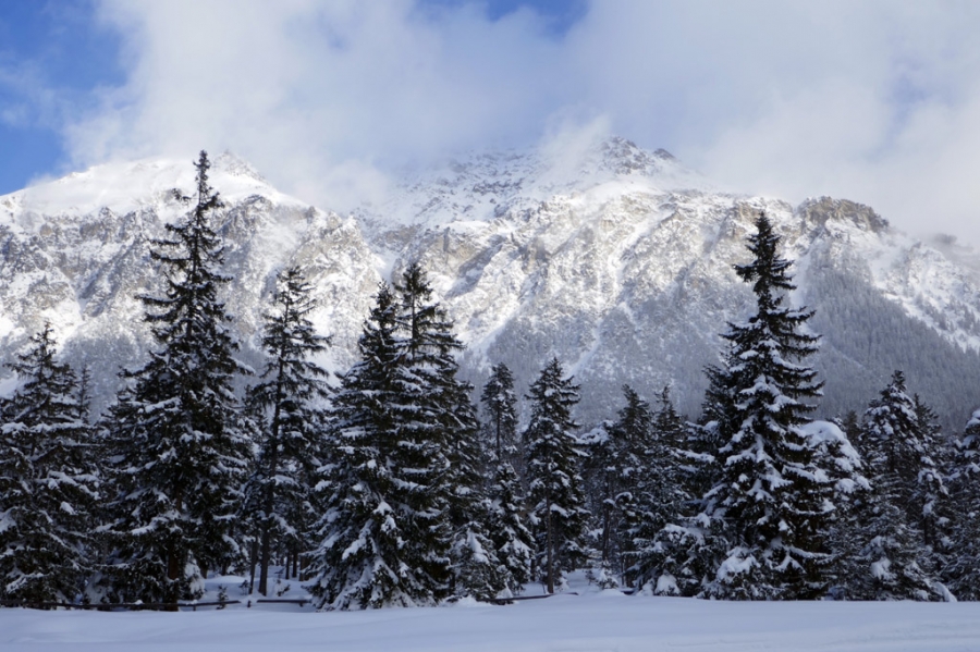 Winter in Lenzerheide